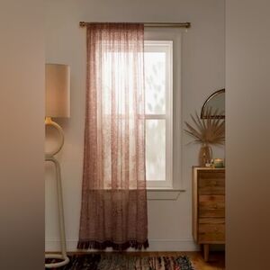 Amari Chiffon Window Panel x2